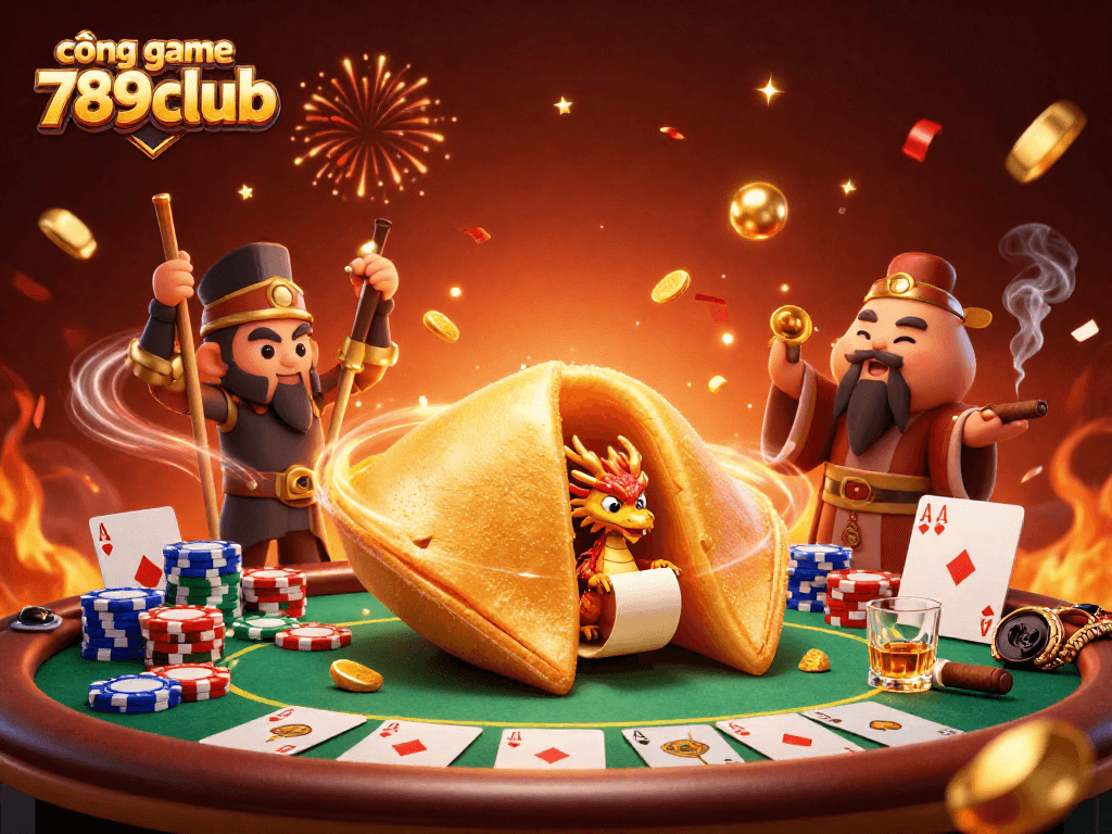 Engage with the vibrant world of cổng game 789club through an enchanting 3D illustration showcasing gaming characters and elements.