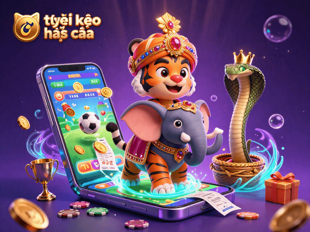 Experience tỷ lệ kèo nhà cái with vibrant slots and gaming imagery enhancing sports betting excitement.