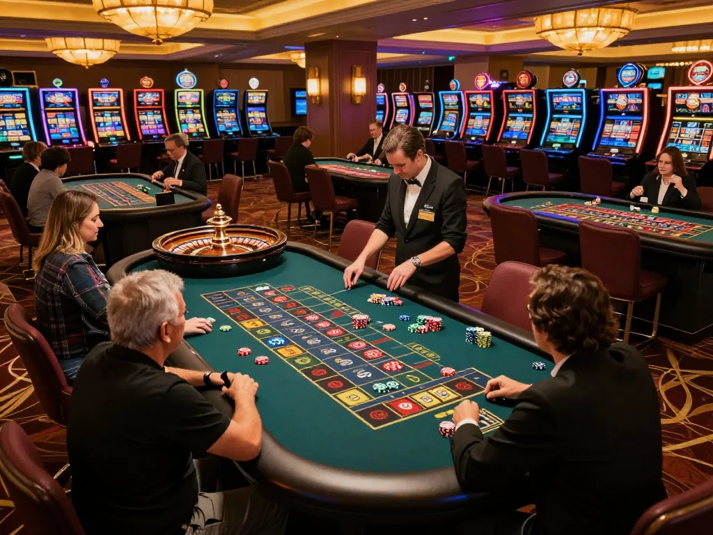 F168 roulette table action highlighted by players engaging in strategic bets amidst an elegant casino atmosphere