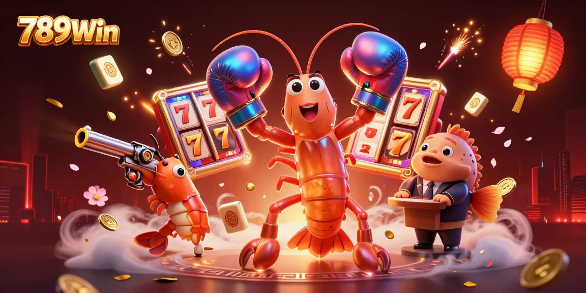 Experience exhilarating gameplay at 789Win with vibrant slot reels and dynamic gaming elements.