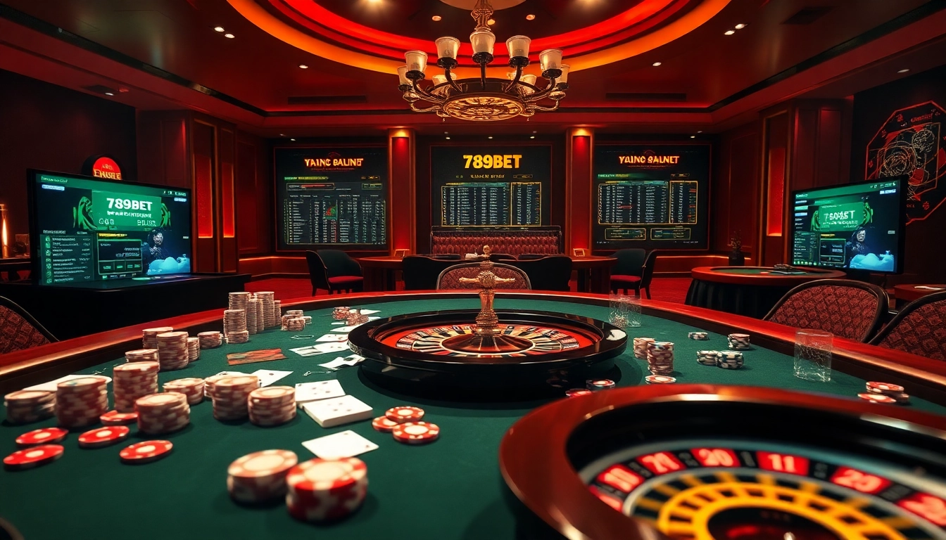 Experience the thrill of gambling at nhà cái 789bet with immersive casino visuals and betting strategies.
